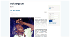 Desktop Screenshot of jailani.org